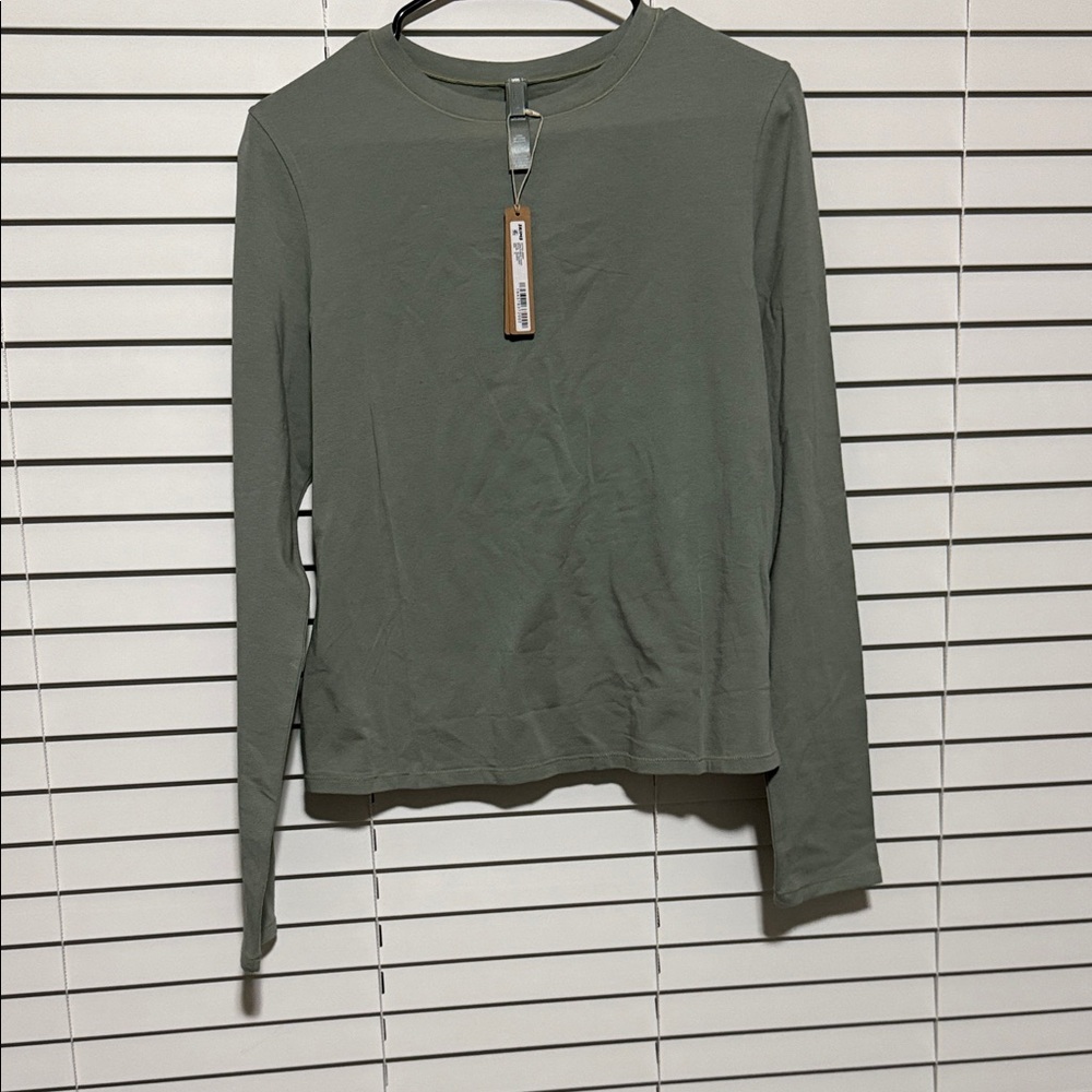 SKIMS Sage Long Sleeve Top
